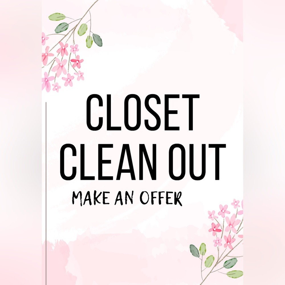 Cleaning out to add new items!!